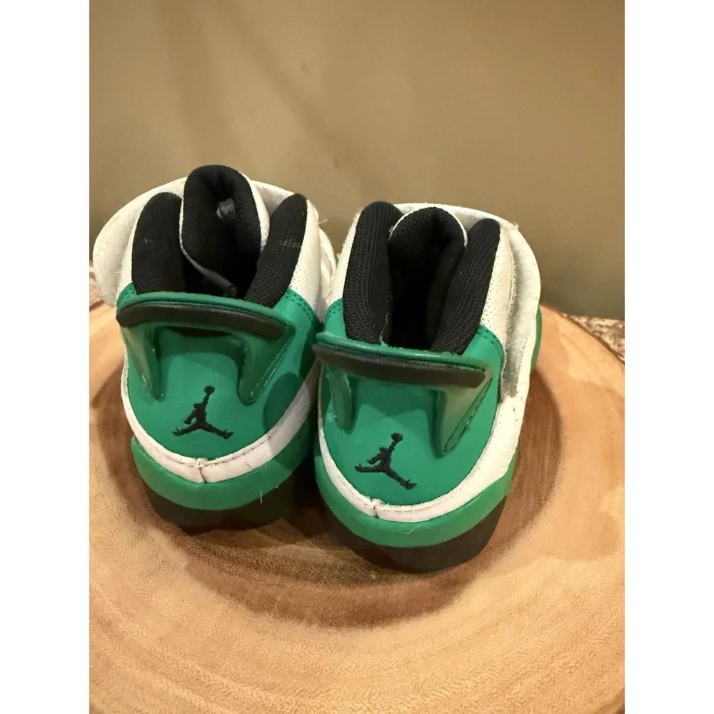 Nike Jordan 6 Rings Toddler‎ White/Green (323420 131) Sz 10C Lucky Green